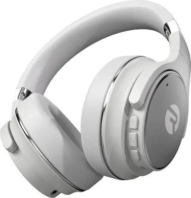 Produktbild von Everyday Kabellose Bluetooth Over Ear Kopfhörer, mit aktiver Geräuschunterdrückung, Bewusstseinsmodus und eingebautem Mikrofon, IPX 4 (frostweiß)