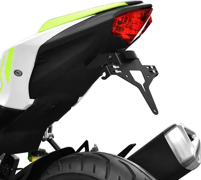 Obrázok produktu pre Držiak evidenčného čísla ZIEGER kompatibilný s Kawasaki Ninja 125