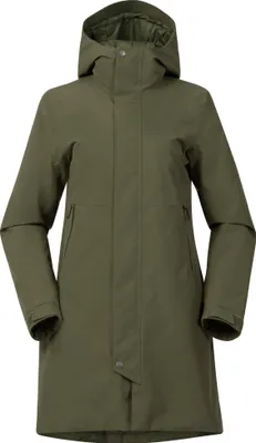 Produktbild von Oslo Insulated Shell Coat Women dark green mud (13655) M