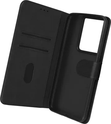 Zdjęcie produktu dla Avizar, skórzane etui z funkcją podstawki dla Oppo Reno 8 Pro 5G, czarne