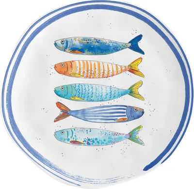 Produktbild von Frühstücksteller, Kuchenteller Fische Maritim BORD DE MER D. 21cm Easy Life
