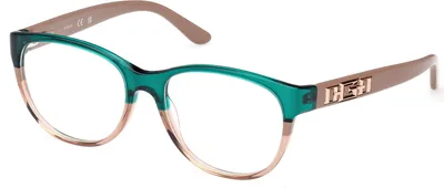 Zdjęcie produktu dla Okulary damskie Guess GU2980 059 beżowo-brązowy/pasek 53/17/140