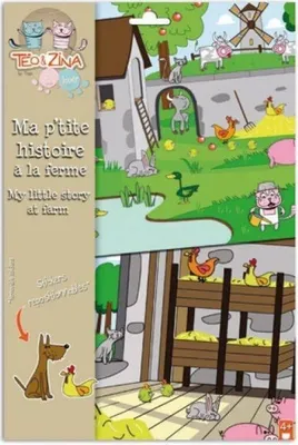 Produktbild von 40 Wiederverwendbare Sticker Bauernhof Farm
