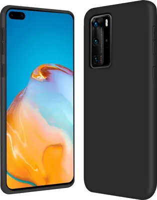 Zdjęcie produktu dla Etui ochronne na telefon Huawei P40 Pro silikonowo-żelowe etui na telefon komórkowy, czarne