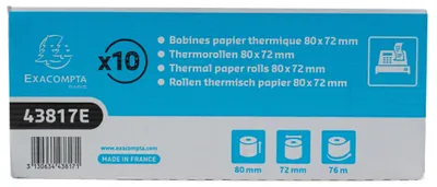 Produktbild von Throlle 1lg 48g 80x72mm76m bedr(10)