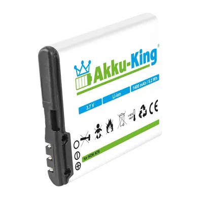 Produktbild von Akku kompatibel mit Nokia BL-6F - für N78 N79 N95 8GB