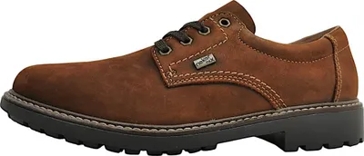 Produktbild von Rieker Herren Echtleder Halbschuh Schnürer braun, Herren:46 EU