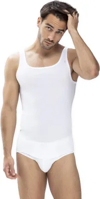 Produktbild von Mey Mey Basics Serie Noblesse Herren Shirts ohne Arm uni 1400-10-00108