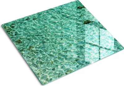 Obrázek produktu pro Kryt varné desky – Kryt na indukční desku – Ochranná skleněná deska – 60x52 cm – Skleněné ochranné desky na sporák –Tvrzené sklo –Průhledná voda