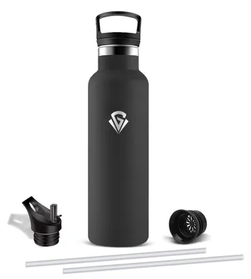 Produktbild von Trinkflasche Edelstahl 750ml, Auslaufsicher, BPA-frei, Sportflasche mit