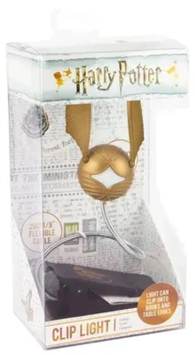 Imagen del producto de Clip luminoso de la Snitch Dorada de Harry Potter