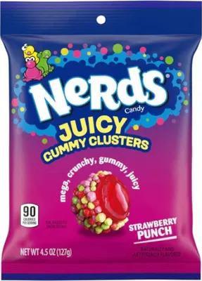 Produktbild von Nerds Juiced Gummy Clusters Strawberry Punch (12 x 127g)