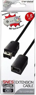 Obrázek produktu pro Ardistel 8431305027812, Nintendo NES Classic, Kabel pro herní ovladač, Černá, 1 kusů, Závěsný obal