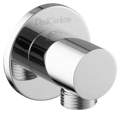 Produktbild von PaulGurkes Wandanschlussbogen Brausebogen Schlauchanschluss rund