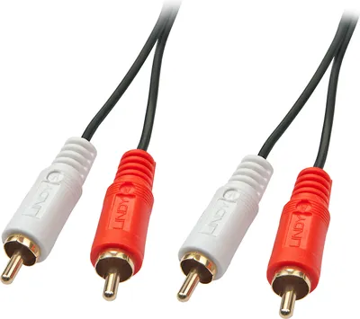 Produktbild von LINDY Audiokabel Stereo 2xRCA/2xRCA M/M 3m