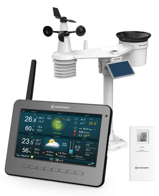 Produktbild von Bresser - 10830 - WLAN HD TFT 7-in-1-Profi-Wetterstation mit verschiedenen Anzeige-Modi