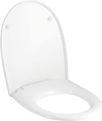 Produktbild von WC-Sitz FELINO mit Deckel, mit Absenkautomatik weiß schrauben