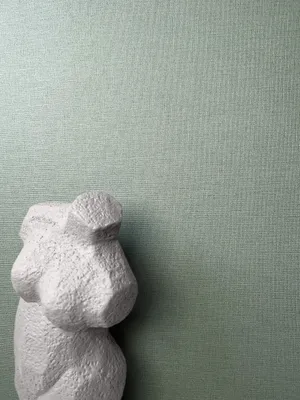 Produktbild von NEWROOM Tapete Grün Vliestapete Unifarbe - Edle Farben Uni Salbeigrün  Struktur Textil Unitapete  Strukturtapete