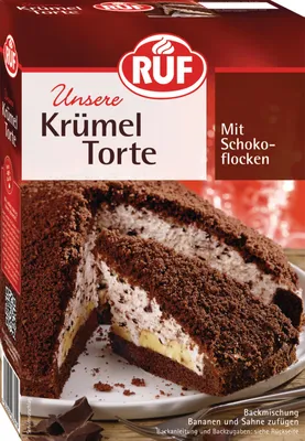 Produktbild von RUF Kruemel Torte Backmischung