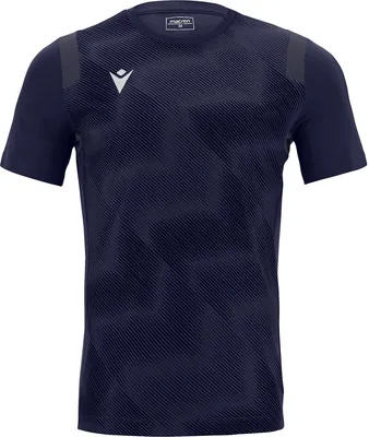 Image de Maillot Macron Rodders à manches courtes pour homme - Bleu marine