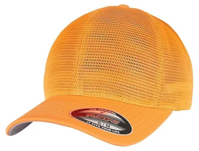 Produktbild von Flexfit - "360 Omnimesh" Baseball-Mütze LT2089 (Einheitsgröße) (Neon-Orange)