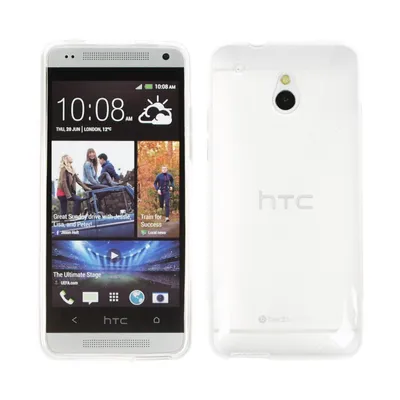 Produktbild von PhoneNatic Case kompatibel mit HTC One Mini - clear Silikon Hülle X-Style + 2 Schutzfolien