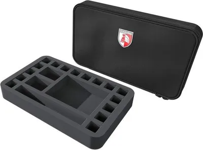Produktbild von Tischspiel-Organisator - Verstellbares Spielfeld - Halbgröße - Schwarz