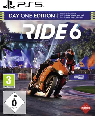 Produktbild von Milestone RIDE 6 PS5-Spiel - Day One Edition