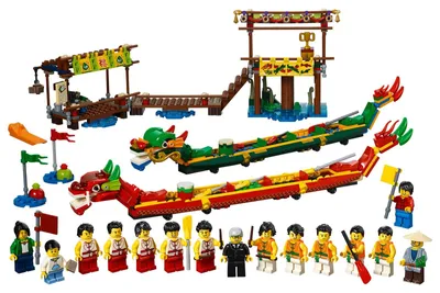 Produktbild von LEGO: Drachenbootrennen (80103)