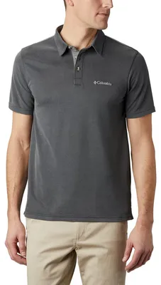Imagen del producto de Columbia - Camiseta polo "Nelson Point" para hombre, modelo PP9995 (talla S), color gris/plateado