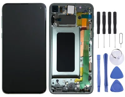 Produktbild von Samsung Display LCD Komplettset GH82-18852E Grün für Galaxy S10e 5.8 Zoll G970F
