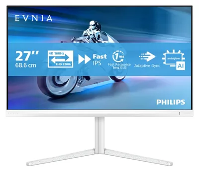 Image de Philips Evnia 5000 27M2N5901A Moniteur de jeu 27" 4K Ultra HD 1ms Bianco