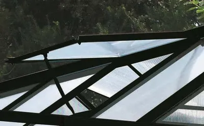 Produktbild von Alu-Dachfenster o. Glas, schwarz
