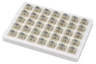Immagine prodotto di Keychron Z47, interruttore per tastiera, grigio, trasparente