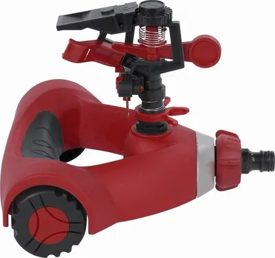 Obrázek produktu pro KREATOR Zavlažovací systém Zavlažovač 0 - 360° Pulse Zavlažovač trávníku Postřikovač 22m - Zavlažovací systém Pulse