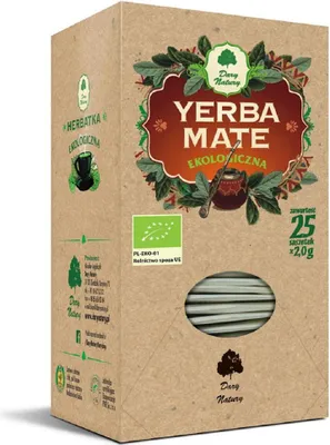 YERBA MATE BIO (25 x 2 g) 50 g - DARY NATURY