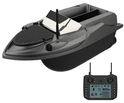 Produktbild von 800 m Fernbedienung Köderboot 3 kg Ladekapazität RC Angelköderboot 180 Angelpunkte Fischfütterungsgerät Set 1
