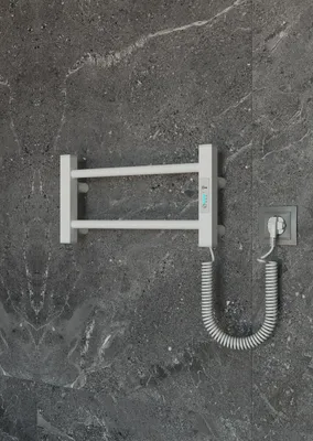 Obrázek produktu pro ELNA Elektrický sušák ručníků / Koupelnový radiátor elektrický MINI 35W 210 x 530 mm energeticky úsporný IP44 / Topný žebřík / Vyhřívaný držák ručníků
