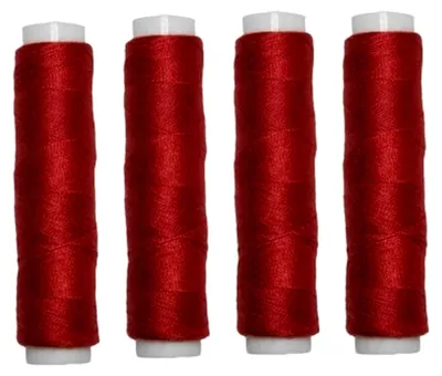 Produktbild von Nähmaschinen Nähgarn 200 m 4 x 50 m Polyester 40/2 rot
