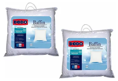 Produktbild von 2er-Set DODO Naturdaunen BAFFIN-Kissen - 65x65 cm