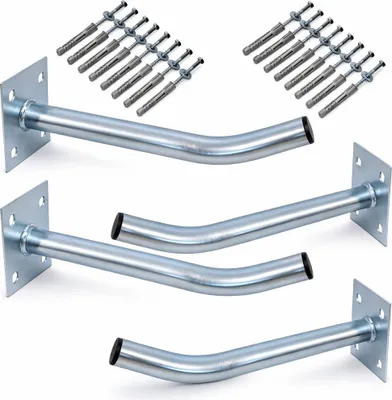 Produktbild von PremiumX 4x Autoreifen Wandhalter 35cm Reifenhalter Auto Felgen Reifen Schrauben