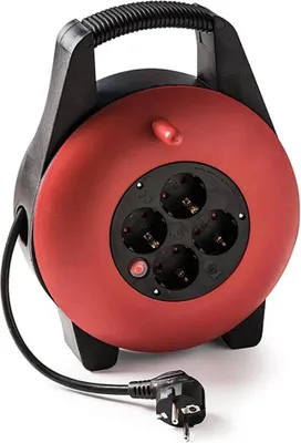 Produktbild von Famatel Disyuntor 2p+ttl 4 Sockets 10 M 16a 250v Kabeltrommel Orange Orange One Size