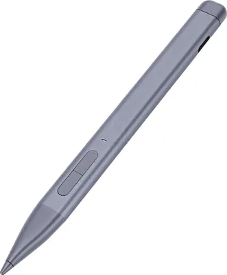 Produktbild von Stylus passend für Surface Pro 8, Pro 9, Pro X, Pro 10, 4096 Druckempfindlichkeit, Bluetooth 5.0-Konnektivität, mit Ersatzspitze, grau