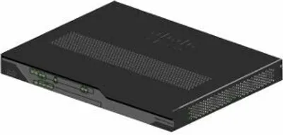 Produktbild von Cisco 898EA, Ethernet-WAN, Gigabit Ethernet, DSL-WAN, Schwarz