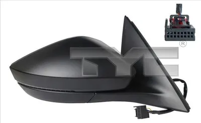 Produktbild von TYC 332-0099 Außenspiegel Seitenspiegel Rechts für SKODA Kamiq (NW4) Konvex Beheizt