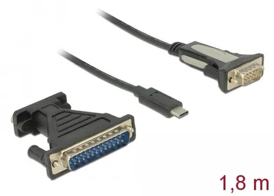 Productafbeelding van Delock - USB-/seriekabelset - met duimschroeven