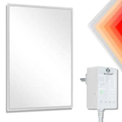 Produktbild von KESSER® Infrarotheizung Mit Thermostat Infrarot Wandheizung Elektroheizung IP44