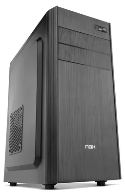 Zdjęcie produktu dla Lite LITE010, Midi Tower, PC, Czarny, ATX, ITX, micro ATX, Plastik, SPCC, Dom/Biuro