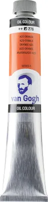 Image de Peinture à l'huile Van Gogh en tube 60 ml, azoïque orange 276