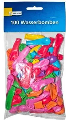 Produktbild von Wasserbomben bunt 100er